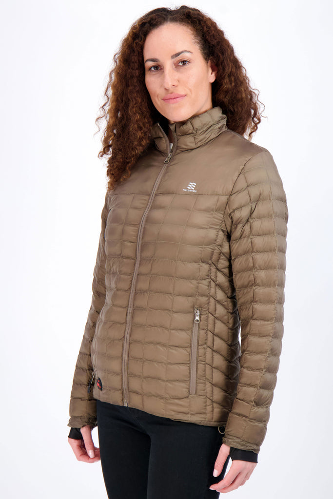 Backcountry Heated Jacket Women's - Morel by Fieldsheer