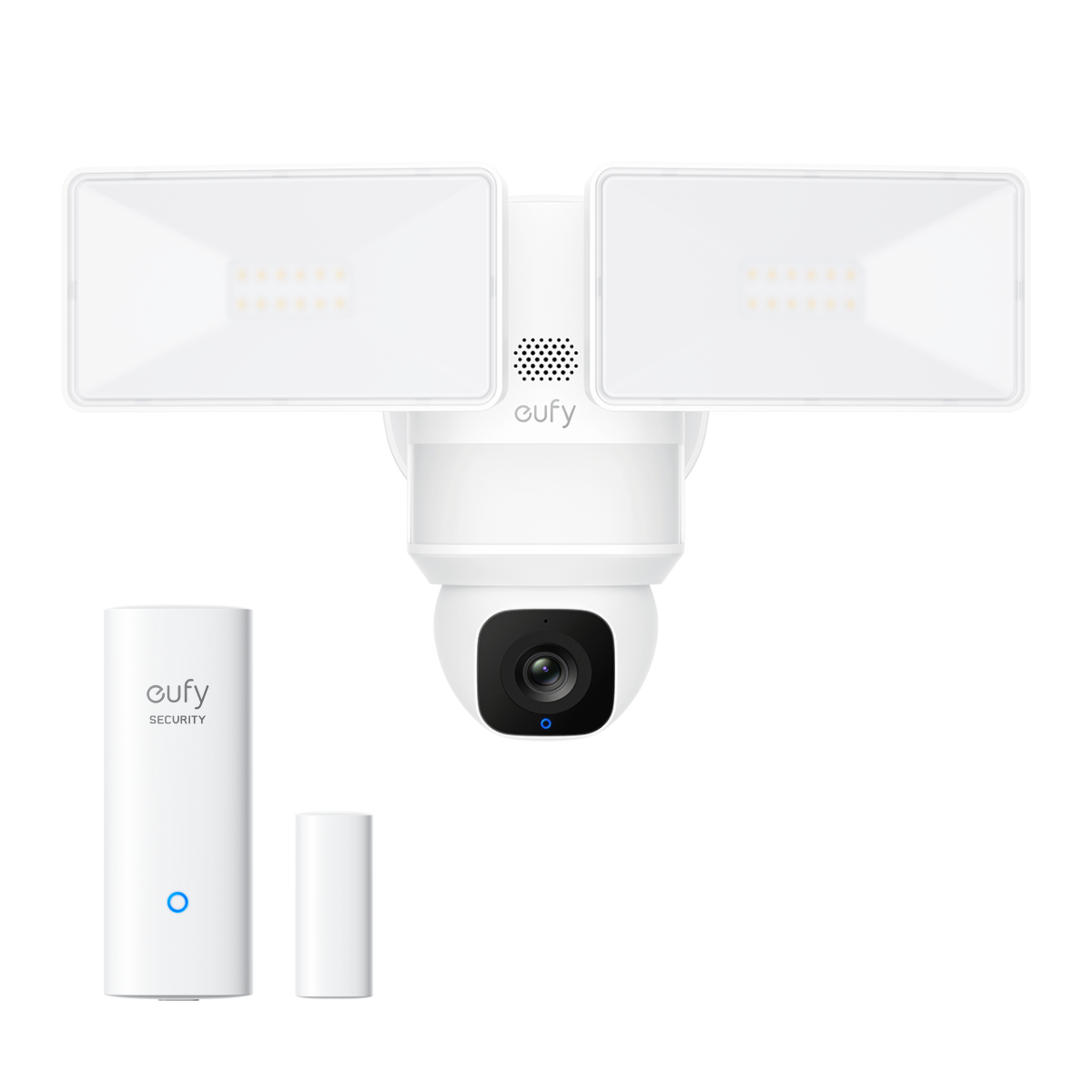 eufy Floodlight Camera E30 + Entry Sensor white