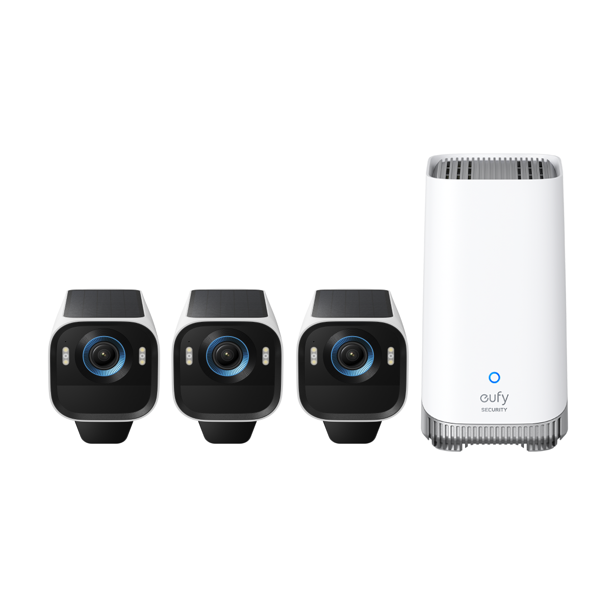 eufyCam S3 Pro 3-Cam Kit White