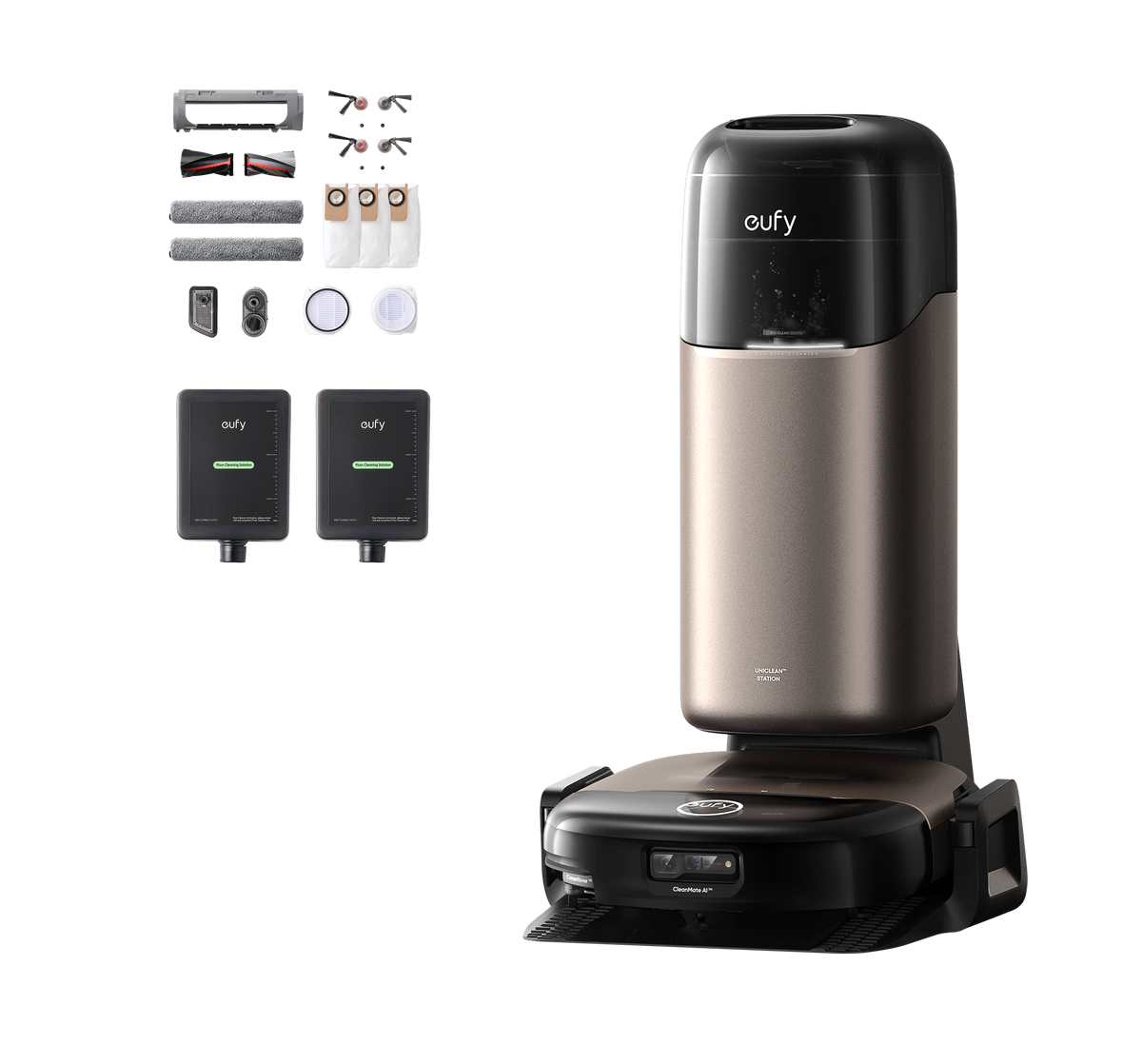 Omni S2 + Accessory Kit + Hard Floor Cleaner * 2 Black