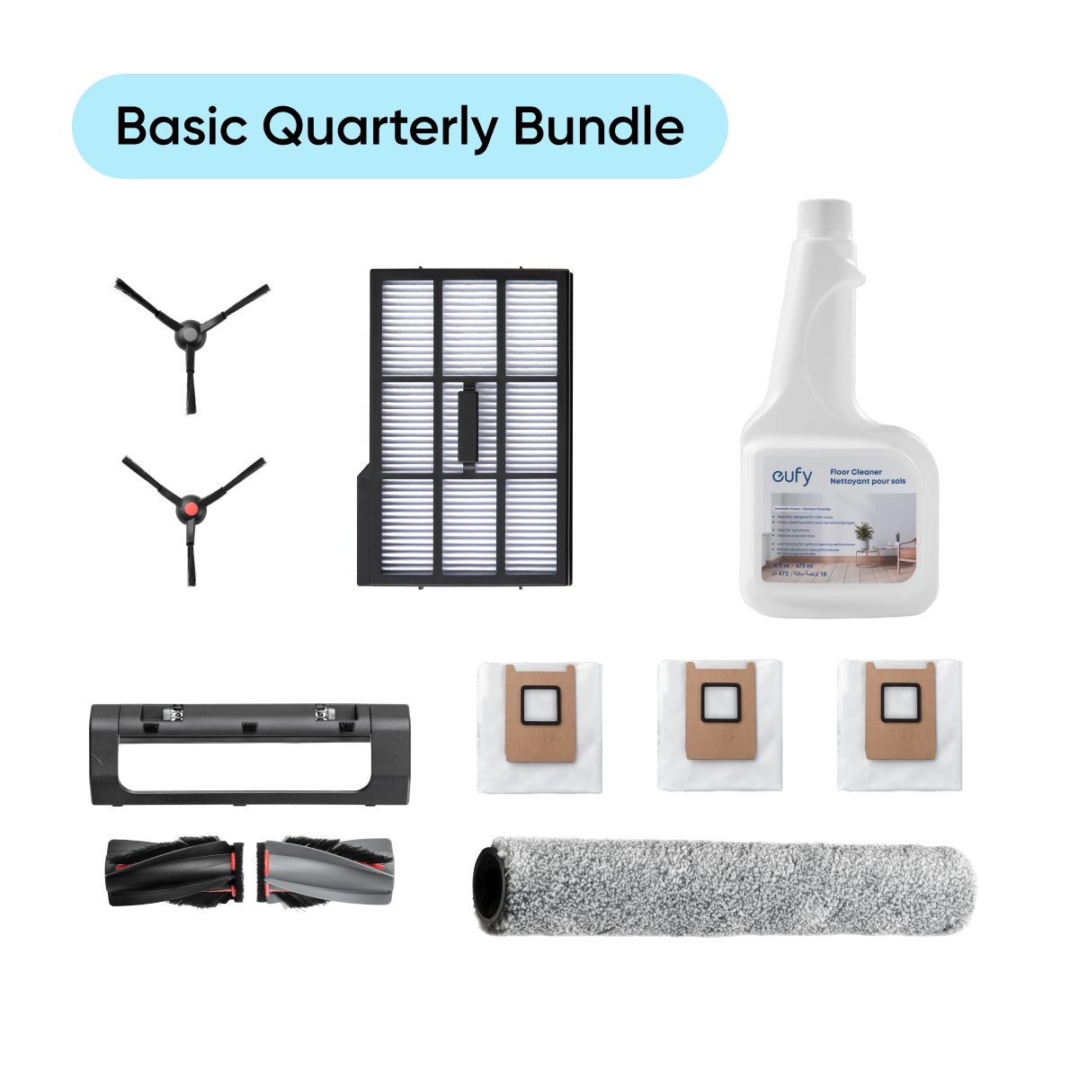 Basic Quarterly Accessory Bundle for eufy Omni E28 bundle