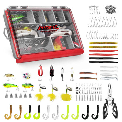MadBite Freshwater Fishing Lure Kit by MadBite