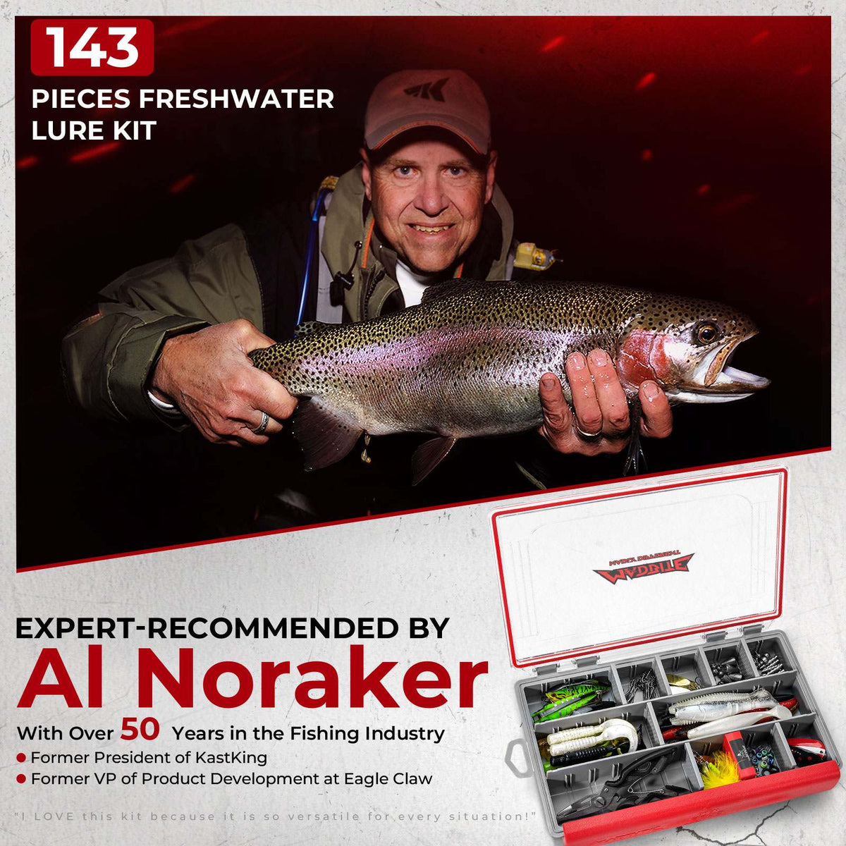 MadBite Freshwater Fishing Lure Kit product image 3