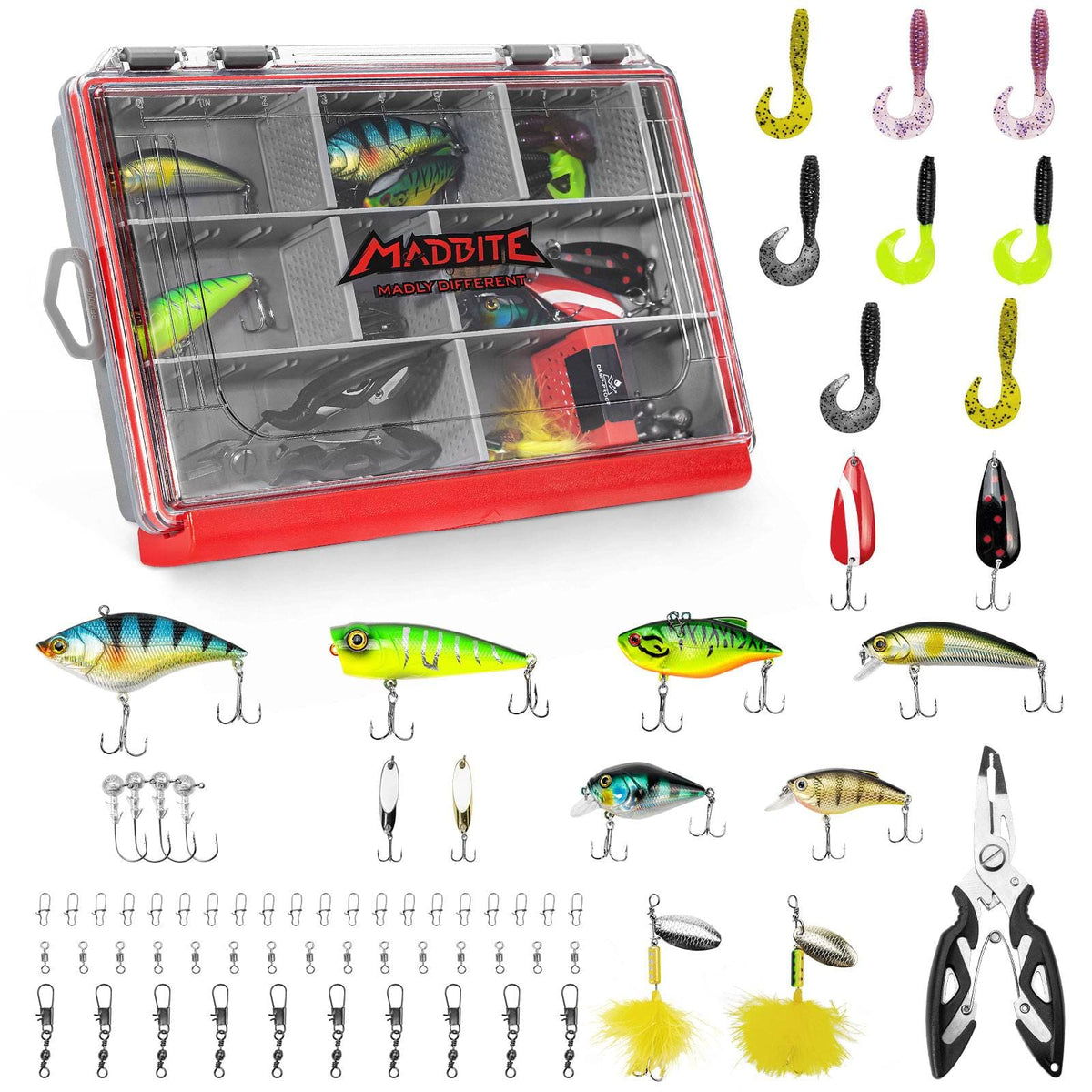 MadBite Freshwater Fishing Lure Kit product image 2