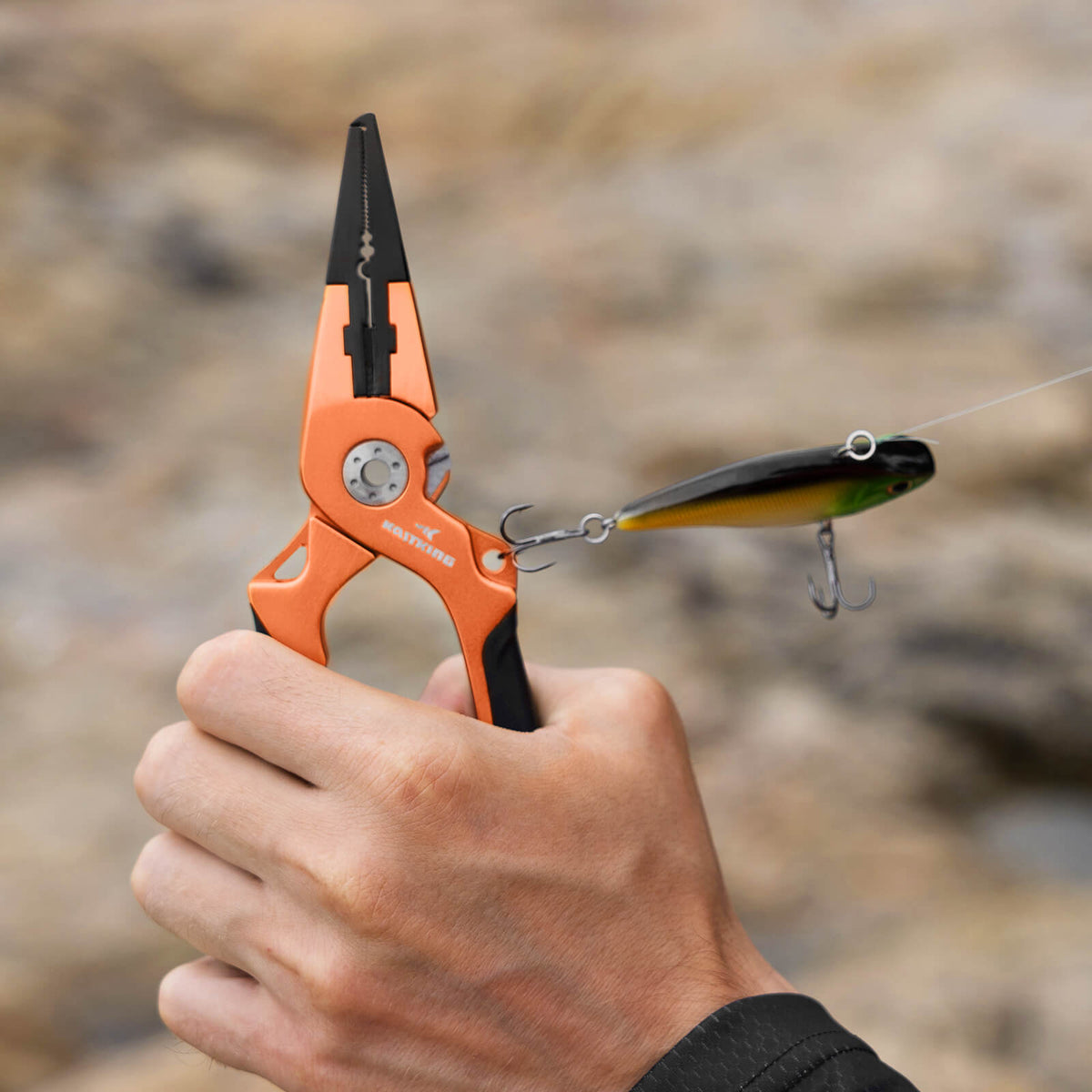 KastKing Gila 7.5-inch Fishing Pliers with Scissor Line Cutters product image 5