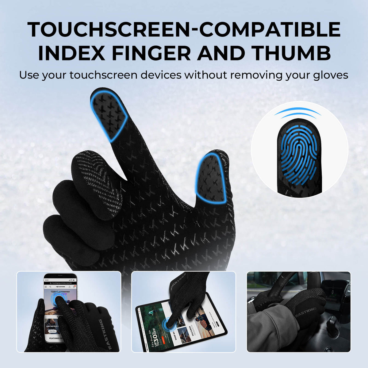 KastKing Grip Logic Full Finger Compression Glove Liners product image 6