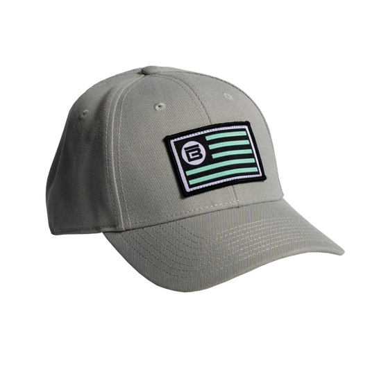 BOTE Nation Flag Hat Gray by Bote, available through BOTE