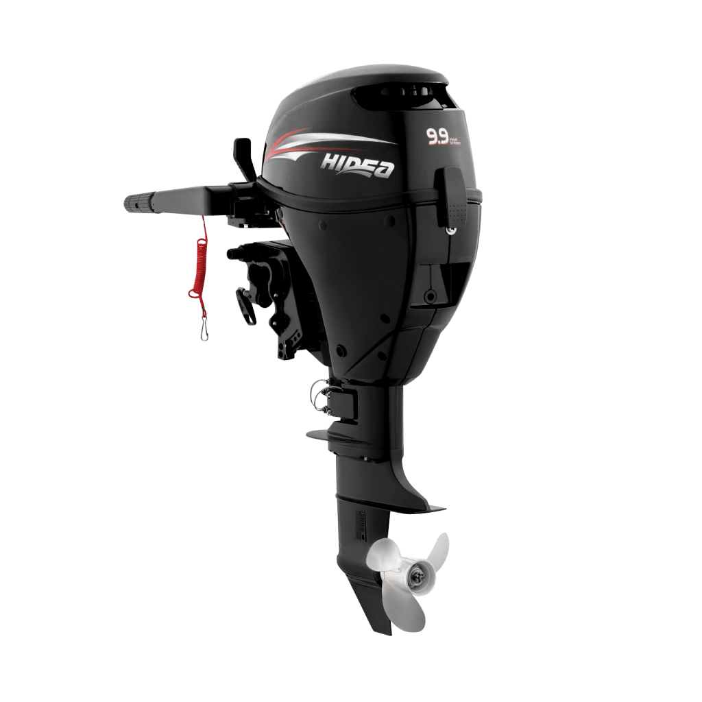 9.9hp Hidea Electric Start Outboard Motor by Hidea, available through BOTE