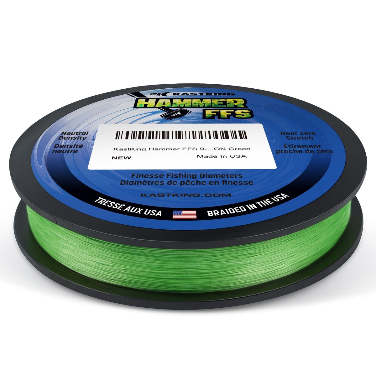 KastKing Hammer FFS Finesse Neutral Density Braided Fishing Line product image 3