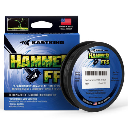 KastKing Hammer FFS Finesse Neutral Density Braided Fishing Line product image 2