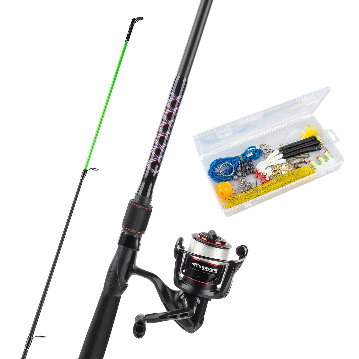 KastKing Brutus Spinning Fishing Rod and Reel Combo with Tackle Kit product image 2