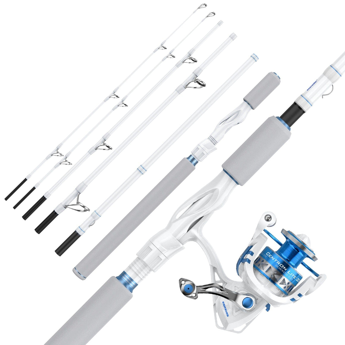 KastKing Centron Lite Travel Spinning Fishing Rod and Reel Combo product image 2
