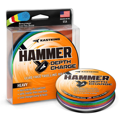 KastKing Hammer Depth Charge Weighted Fishing Line by KastKing