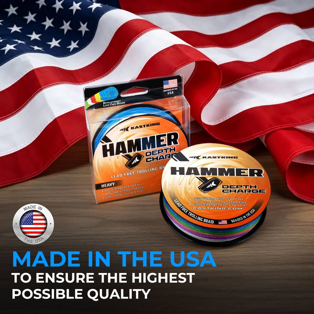 KastKing Hammer Depth Charge Weighted Fishing Line product image 5