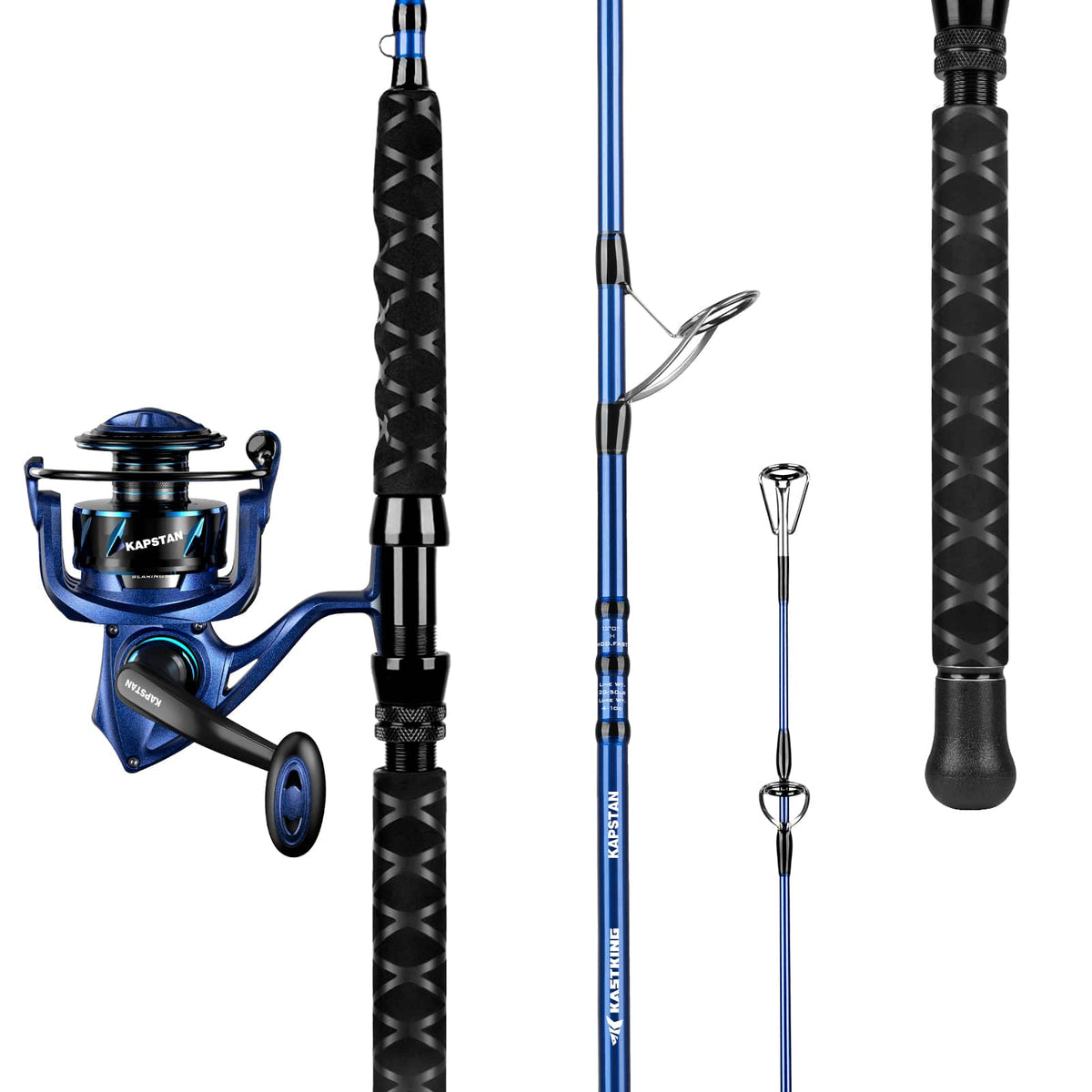 KastKing Kapstan SE Saltwater Spinning Rod and Reel Combo by KastKing