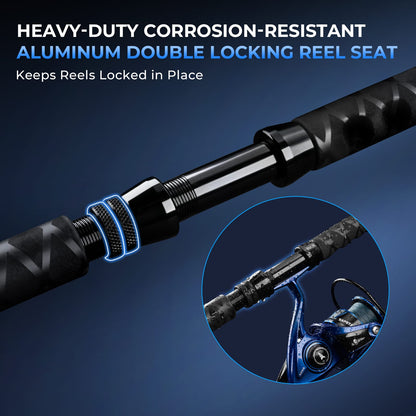 KastKing Kapstan SE Saltwater Spinning Rod and Reel Combo product image 5