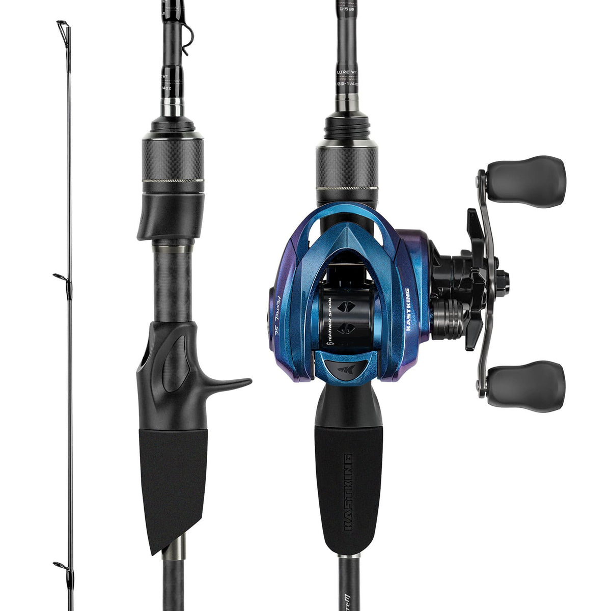 KastKing Kestrel SE Bait Finesse Baitcaster Rod and Reel Combo by KastKing