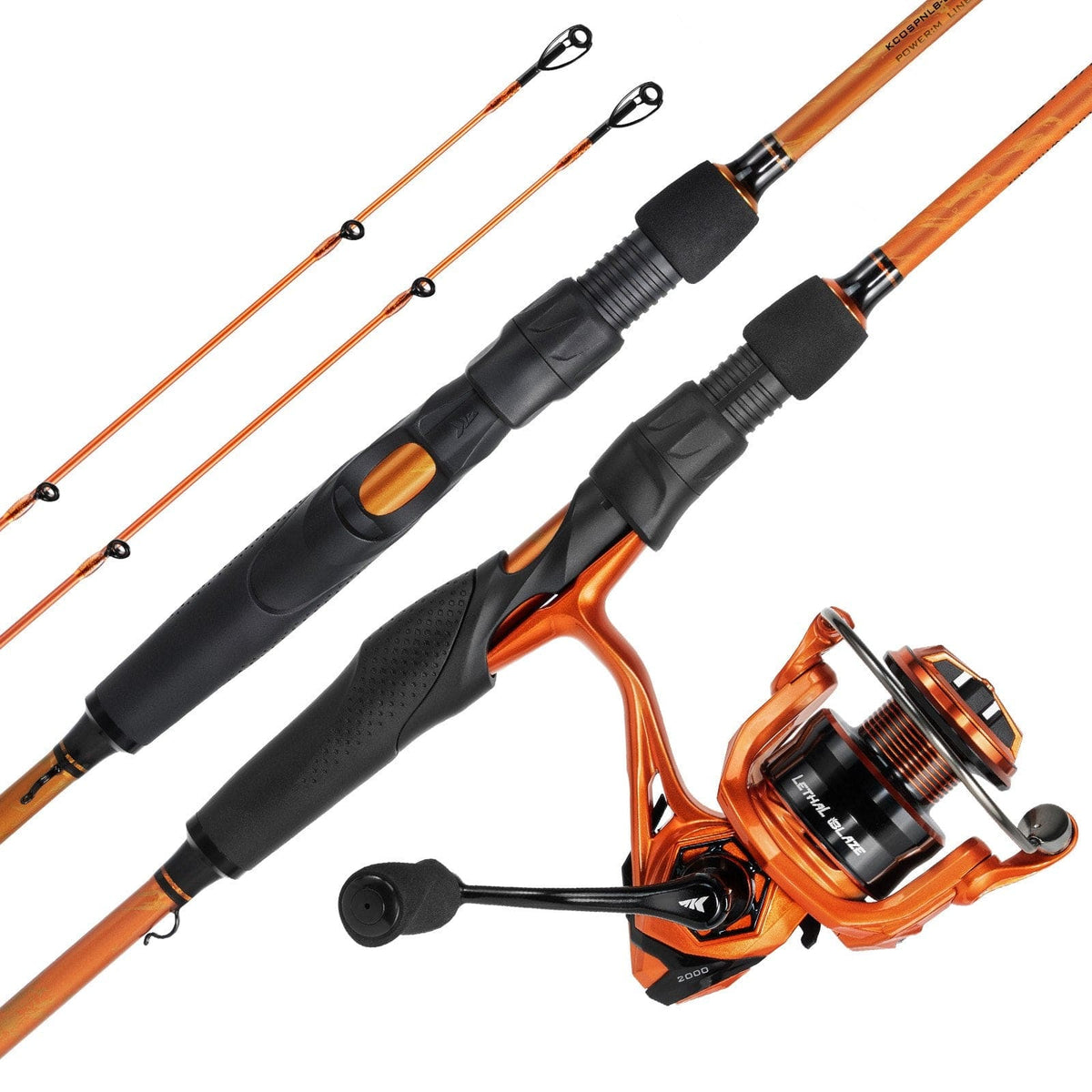 KastKing Lethal Blaze Twin-Tip Spinning Fishing Rod and Reel Combo product image 3