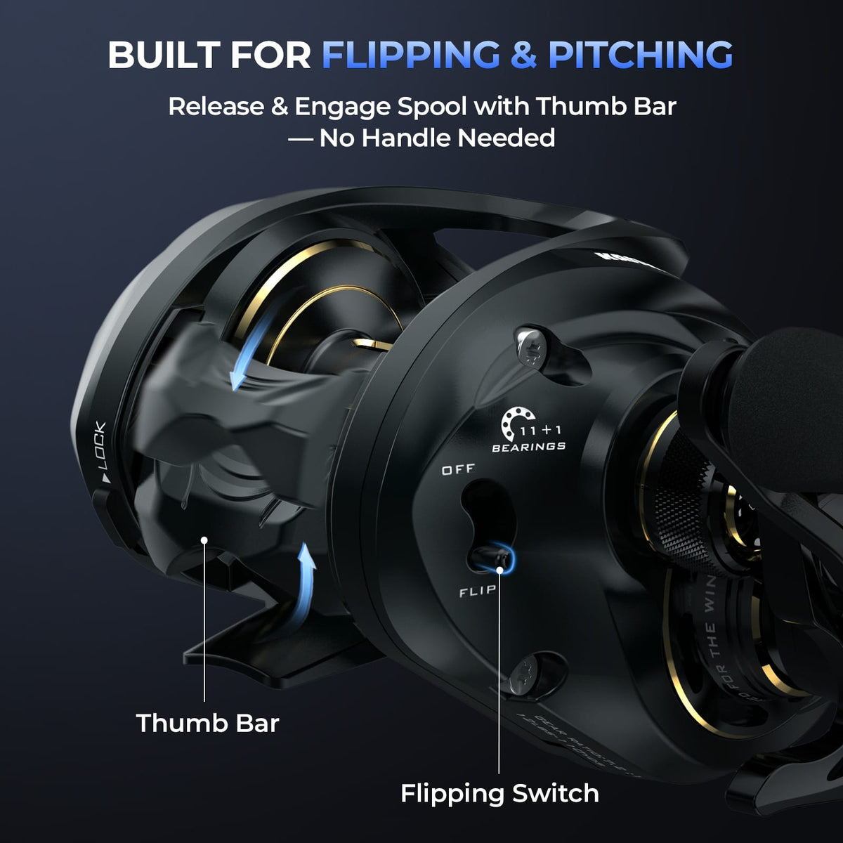 KastKing MegaJaws Elite Baitcasting Reels product image 4