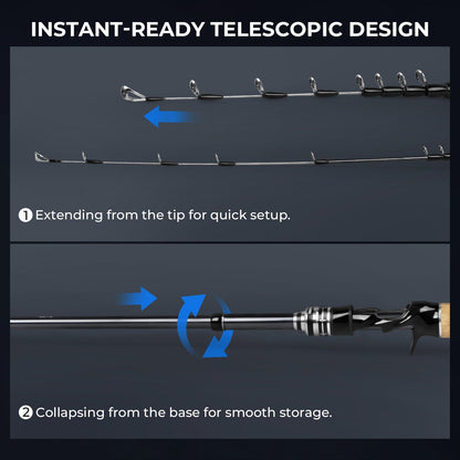 KastKing Megatron Titanium Telescopic Casting Rod product image 6