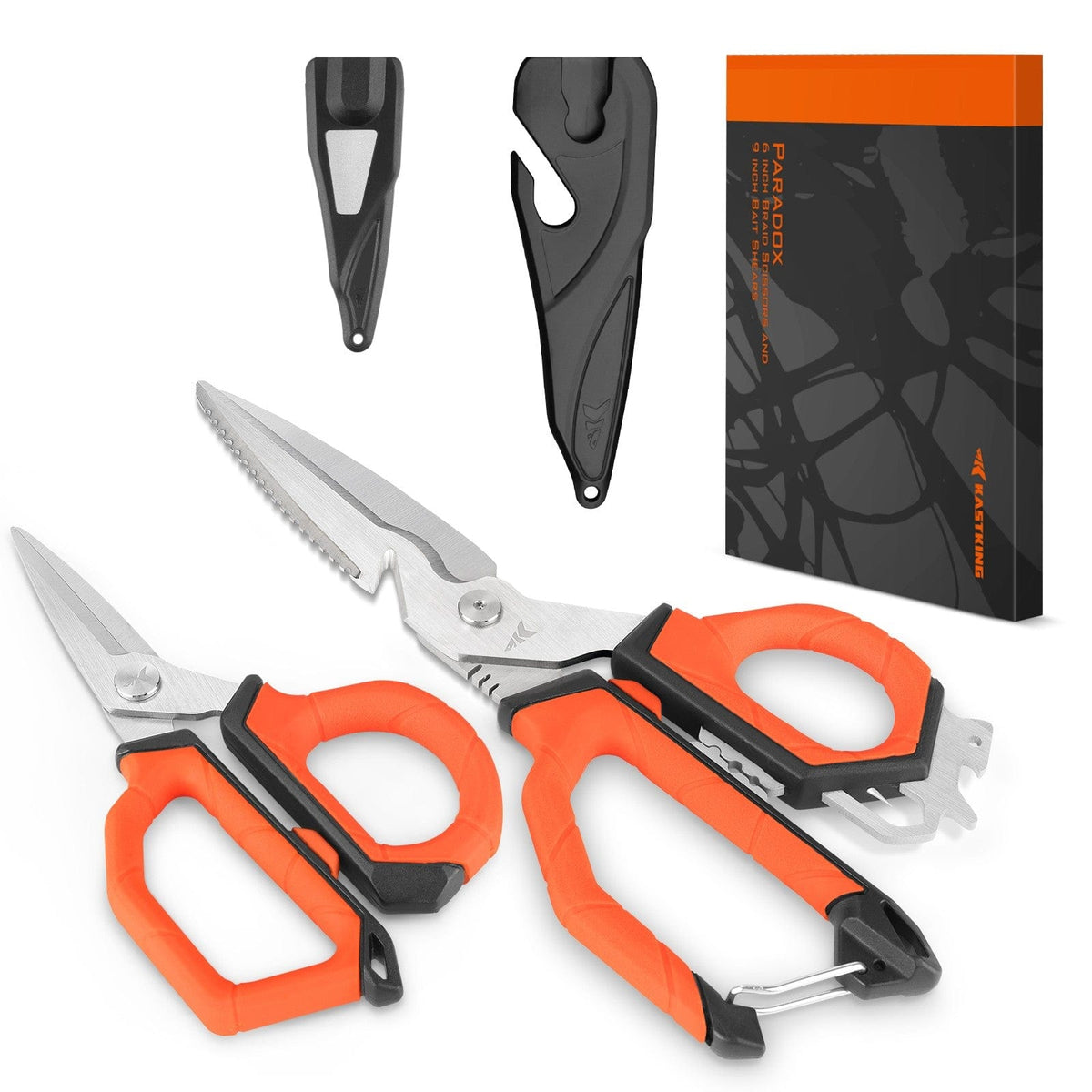KastKing Paradox Fishing Braid Scissors & Bait Shears Combo by KastKing