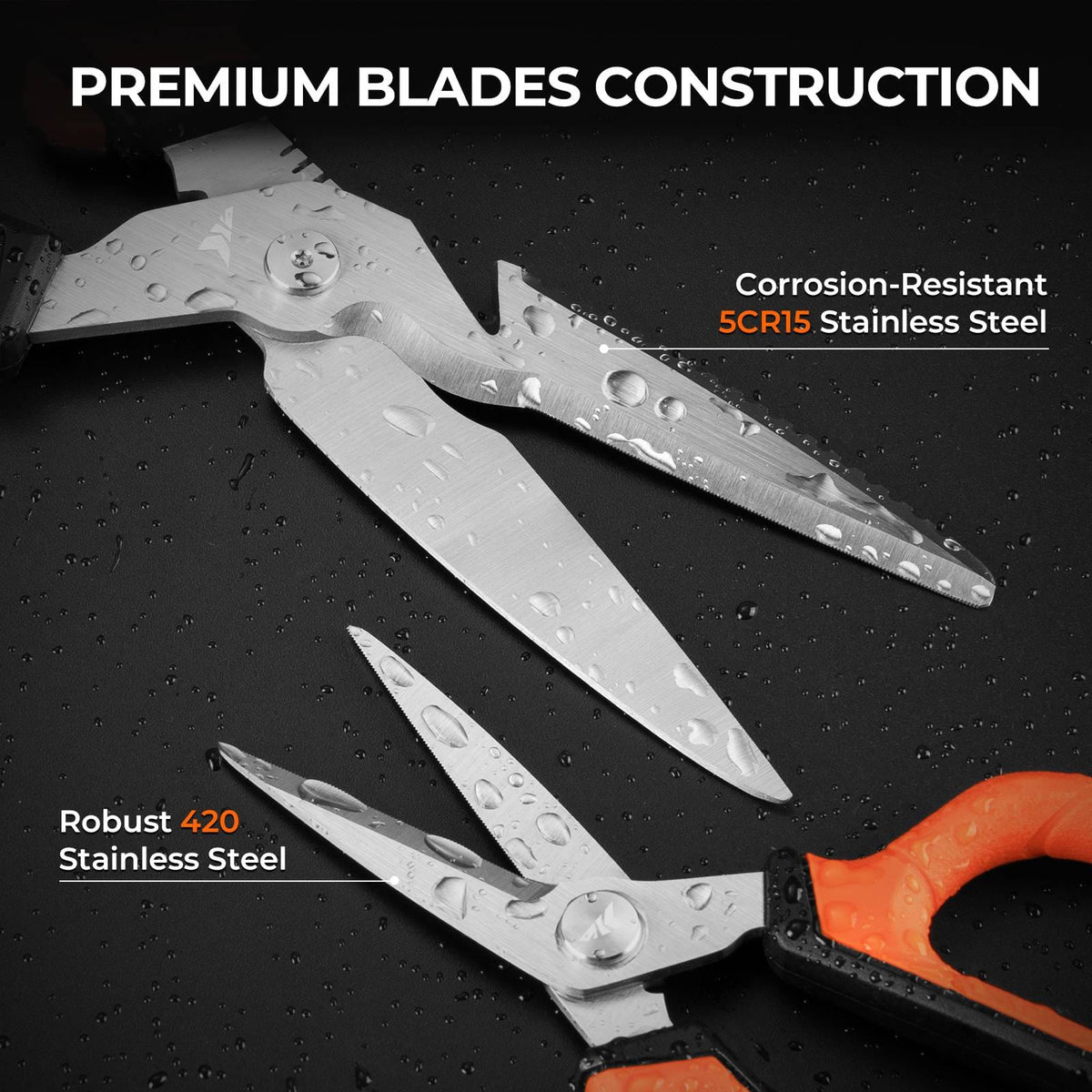KastKing Paradox Fishing Braid Scissors & Bait Shears Combo product image 3