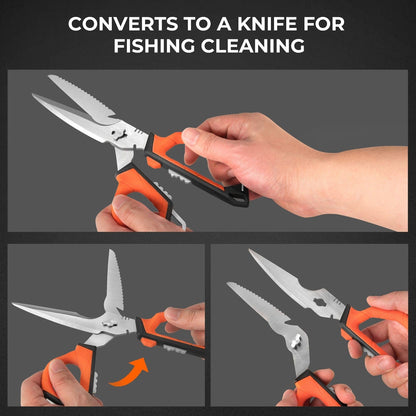 KastKing Paradox Fishing Braid Scissors & Bait Shears Combo product image 6