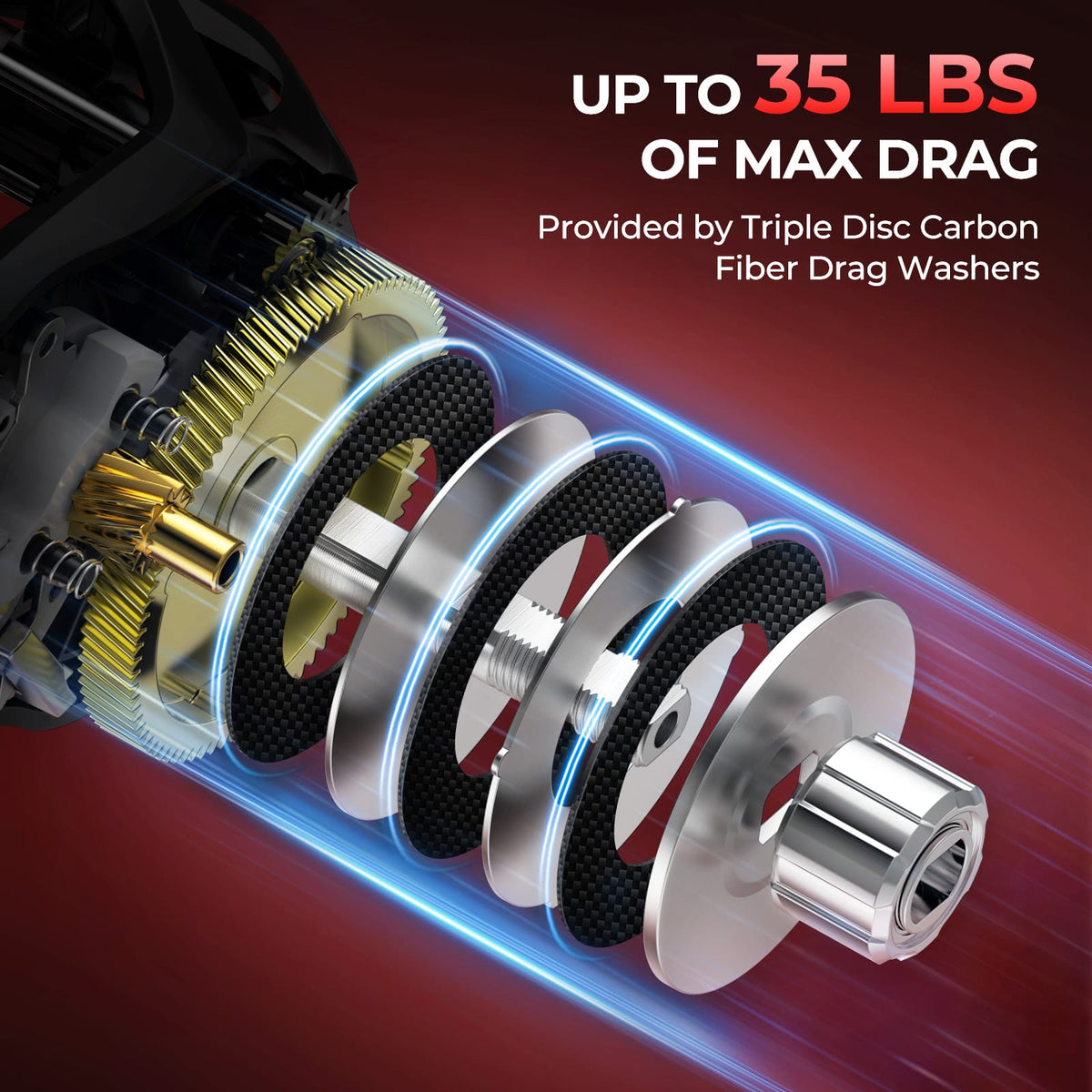 KastKing Royale Legend Max 300 Baitcasting Reel product image 4