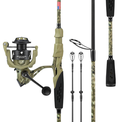 KastKing Spartacus Defender Twin-Tip Spinning Rod and Reel Combo by KastKing