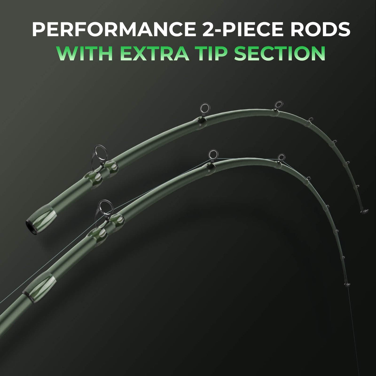 KastKing Spartacus II Twin-Tip Baitcaster Rod and Reel Combo product image 6