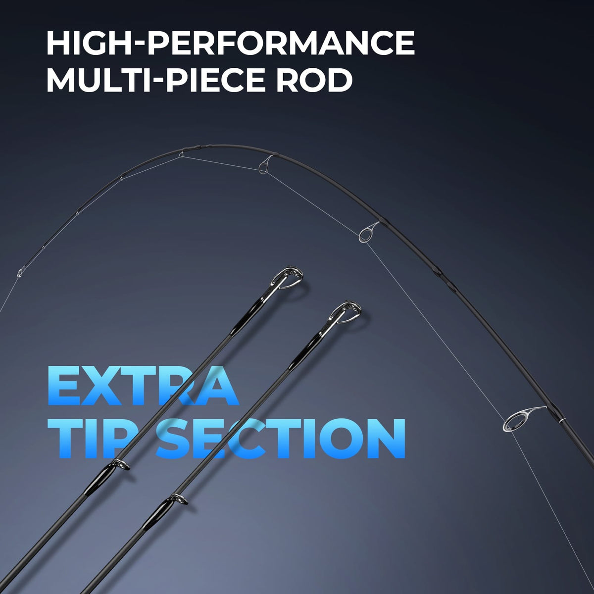 KastKing Spartacus Passage Travel Twin-Tip Spinning Rods product image 4