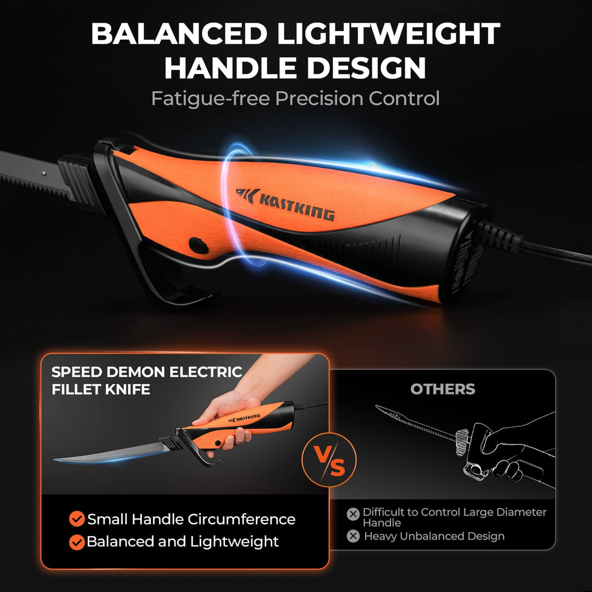 KastKing Speed Demon 110V Electric Fillet Knife product image 3