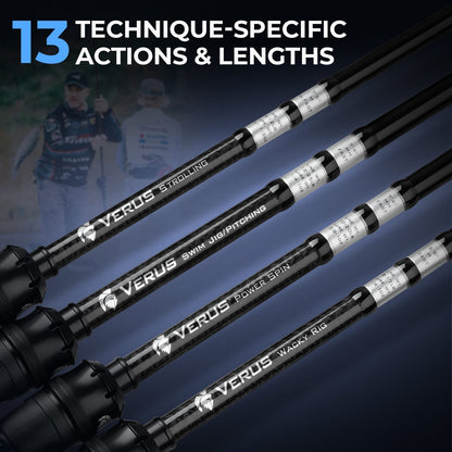 KastKing Verus Technique Twin-Tip Bass Fishing Rods product image 3