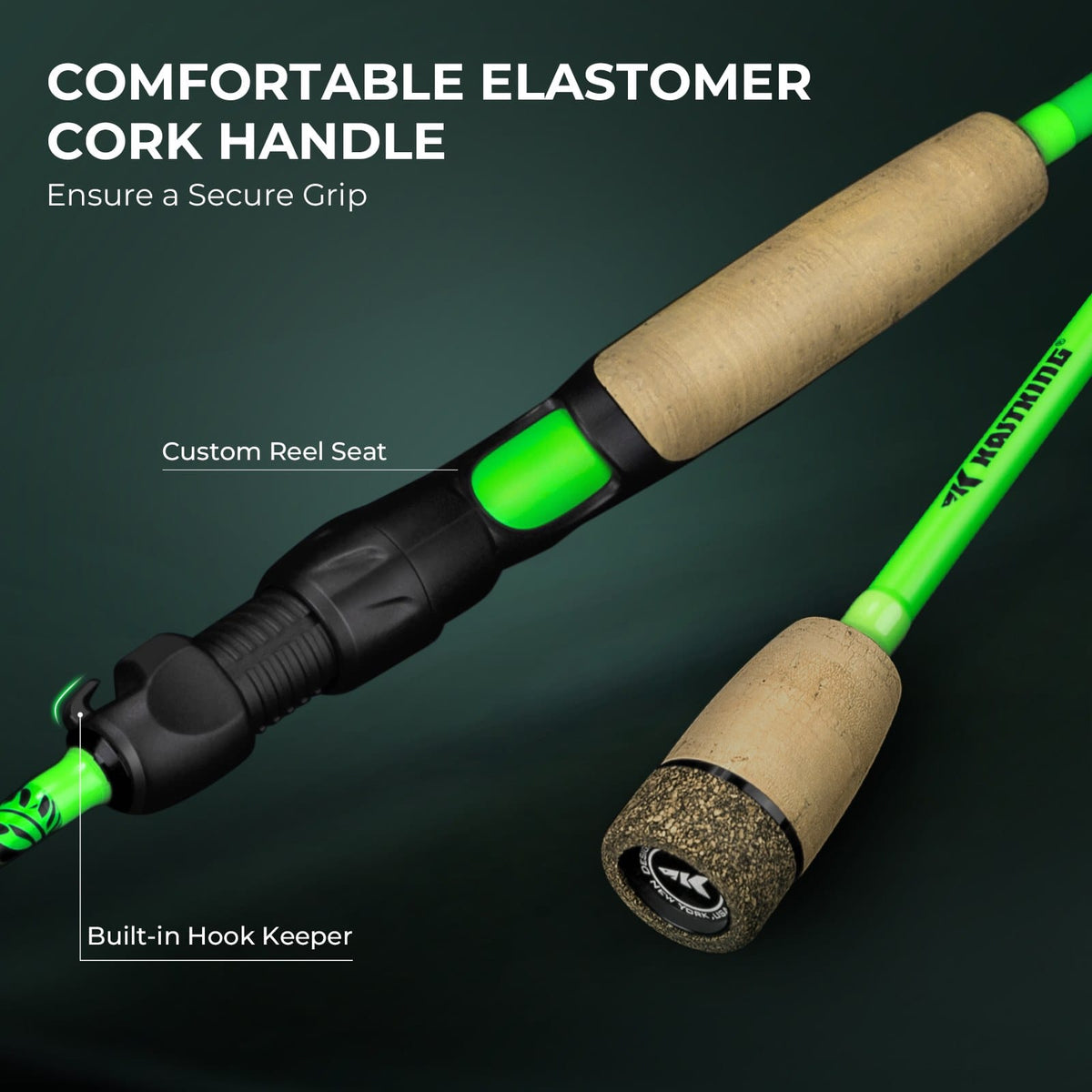 KastKing Zephyr Dual-Tip Spinning Rod product image 6
