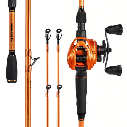 KastKing Lethal Blaze Twin-Tip Baitcaster Rod and Reel Combo by KastKing