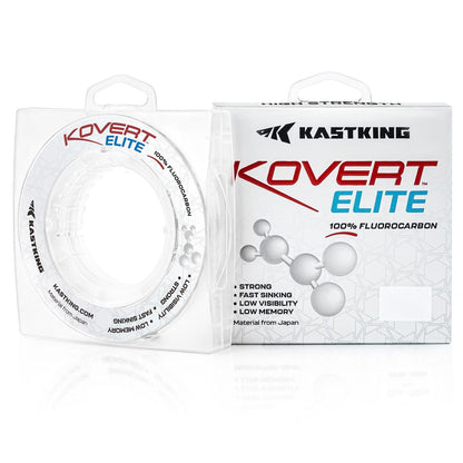 KastKing Kovert Elite 100% Fluorocarbon Fishing line by KastKing