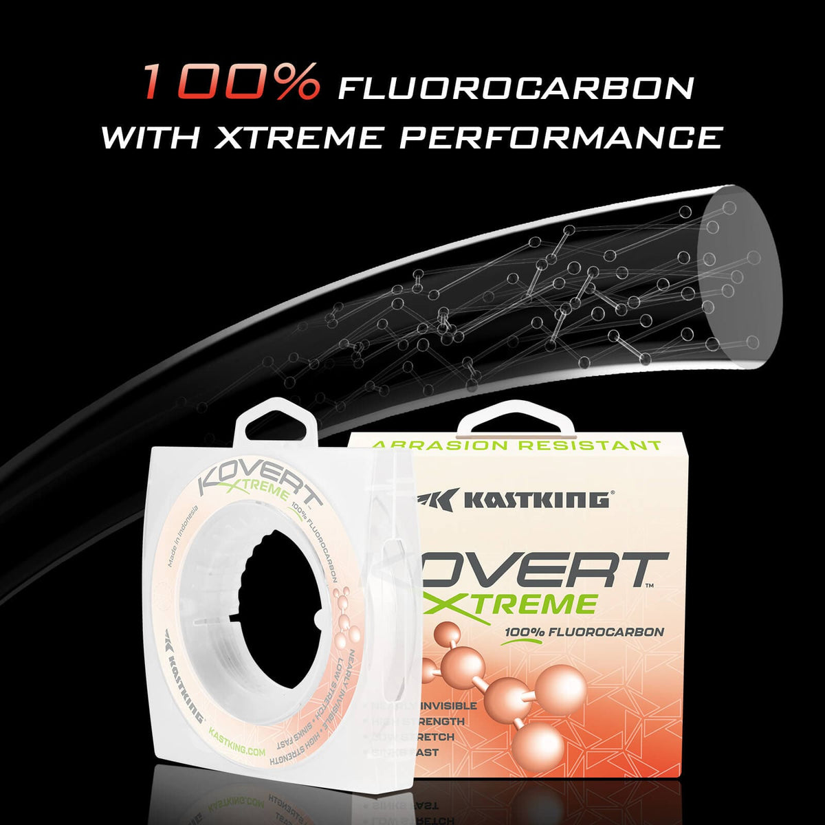 KastKing Kovert Xtreme Fluorocarbon Fishing line product image 3