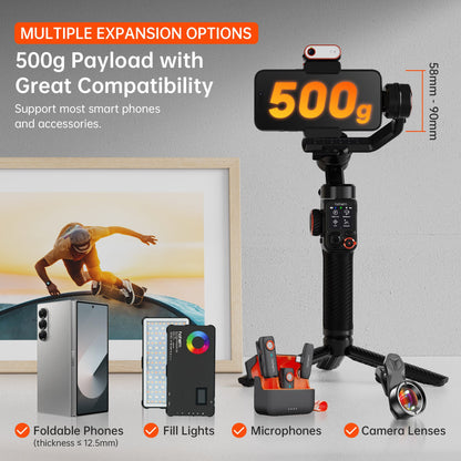 Hohem iSteady M7 phone gimbal Creator Kit alternate view 2