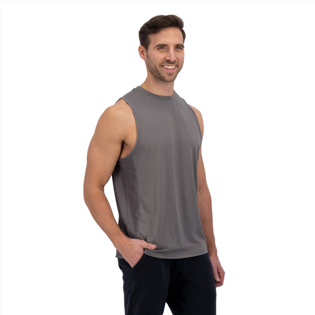 Men's Cooling Tank Top - Grey by Fieldsheer