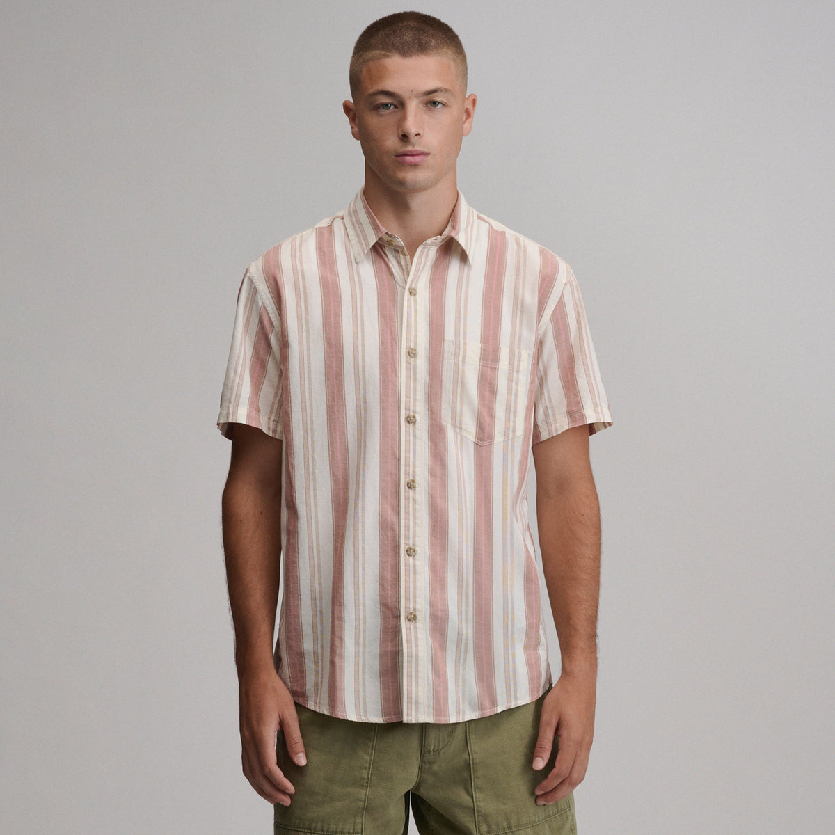 Eddie Bauer Men's Baja Short-Sleeve Shirt - Print product image