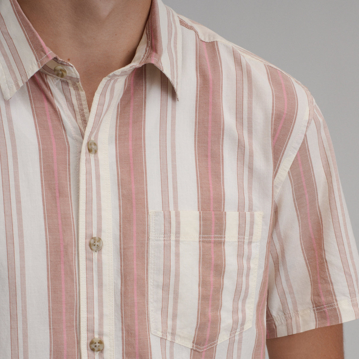 Eddie Bauer Men's Baja Short-Sleeve Shirt - Print alternate view 2