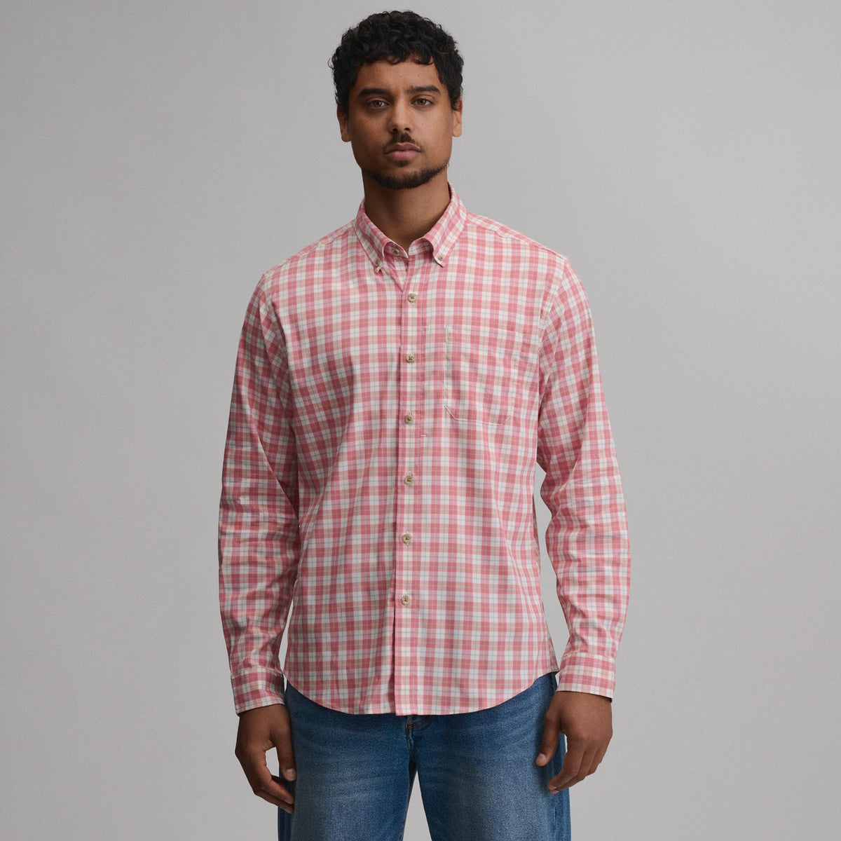 Eddie Bauer Men's Voyager Flex Long-Sleeve Shirt product image