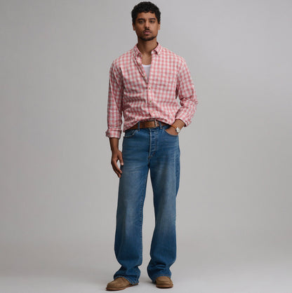 Eddie Bauer Men's Voyager Flex Long-Sleeve Shirt alternate view 3