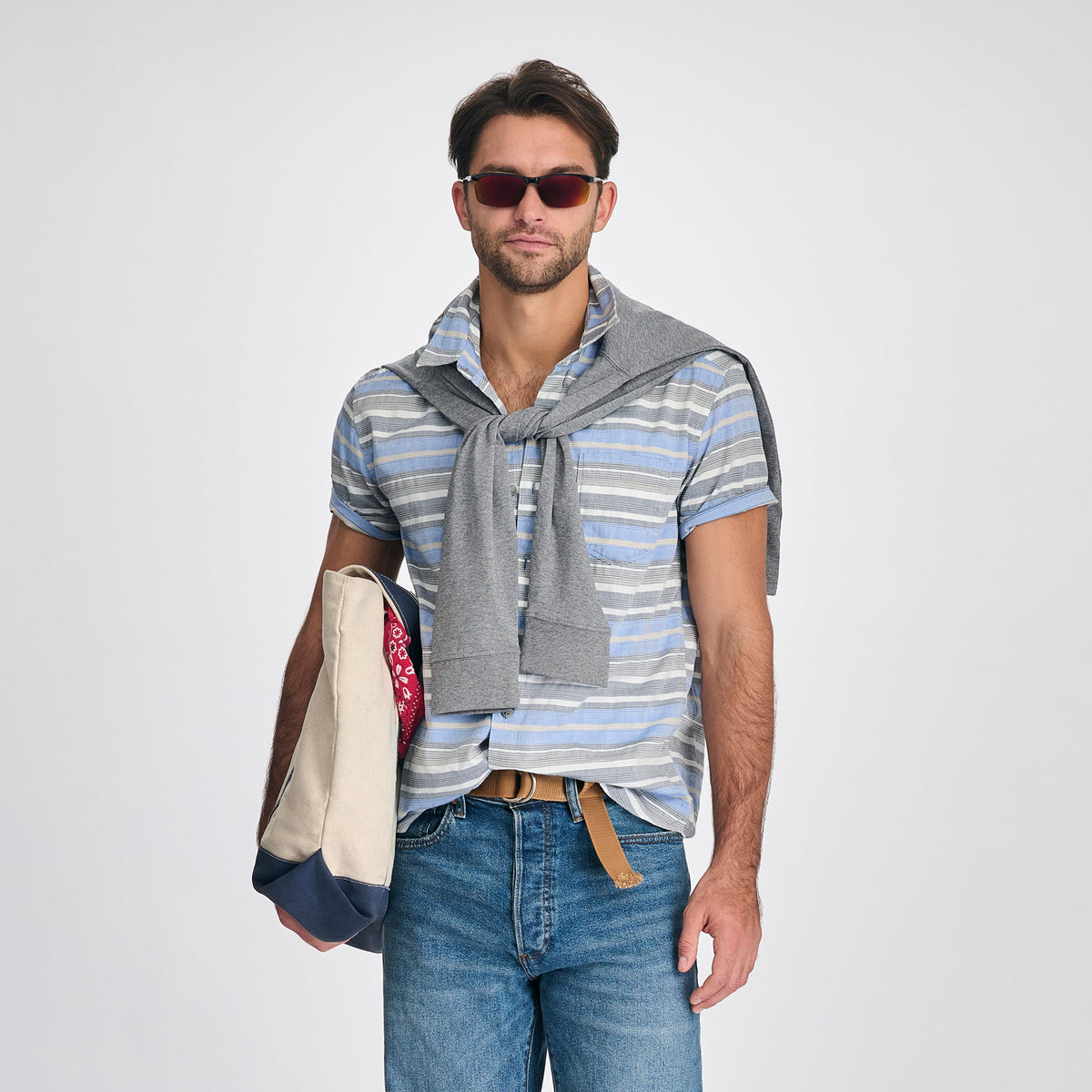 Eddie Bauer Men's Camano Dobby Shirt alternate view 3