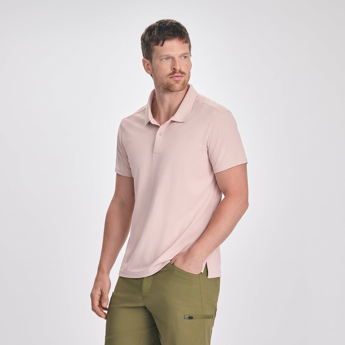 Eddie Bauer Men's Short Sleeve Fairway Polo alternate view 2