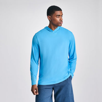 Eddie Bauer Men's Sundrift UPF Long Sleeve Hoodie alternate view 4