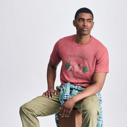 Eddie Bauer Men's EB Camp Dog T-Shirt alternate view 2