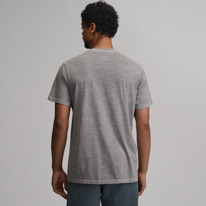 Eddie Bauer Men's Short-Sleeve Sunwashed Cotton Henley alternate view 1