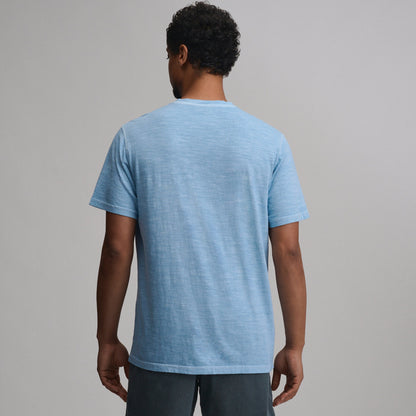 Eddie Bauer Men's Short-Sleeve Sunwashed Cotton Henley alternate view 5