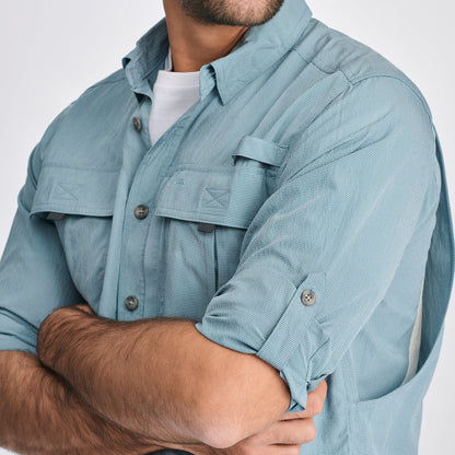 Eddie Bauer Men's UPF Guide 2.0 Long-Sleeve Shirt alternate view 2
